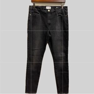 Frame Le High Skinny  Charcoal Jeans 31